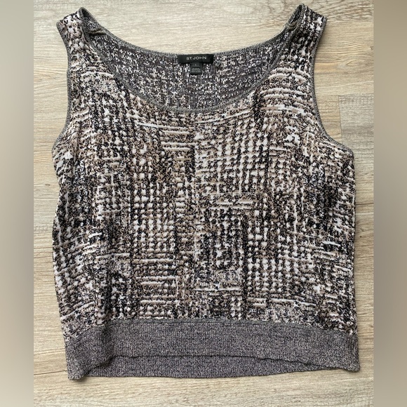 ST JOHN Knit Tank - Picture 1 of 4
